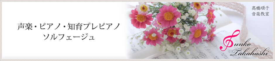 千葉県松戸市の声楽・ピアノ・知育プレピアノ・ソルフェージュ教室です。指導実績のある講師がお一人おひとりの進度や目的に合わせた丁寧な個人レッスンをいたします。体験レッスンもございます。